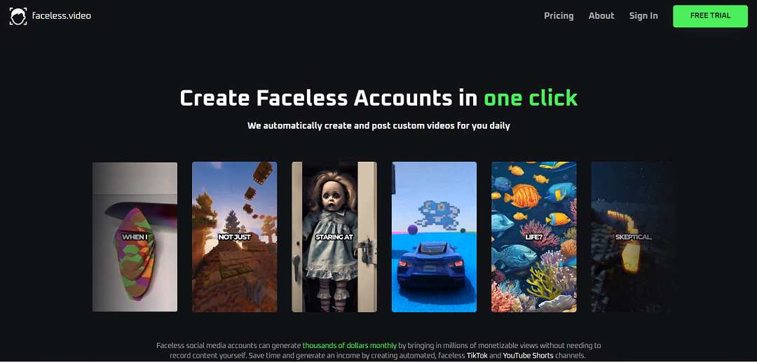 Faceless.video