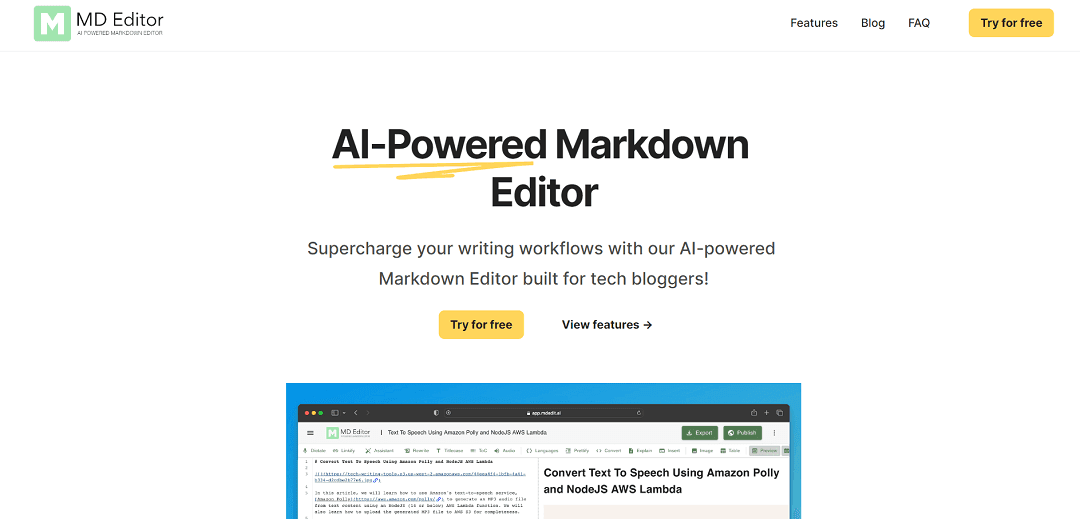 MD Editor