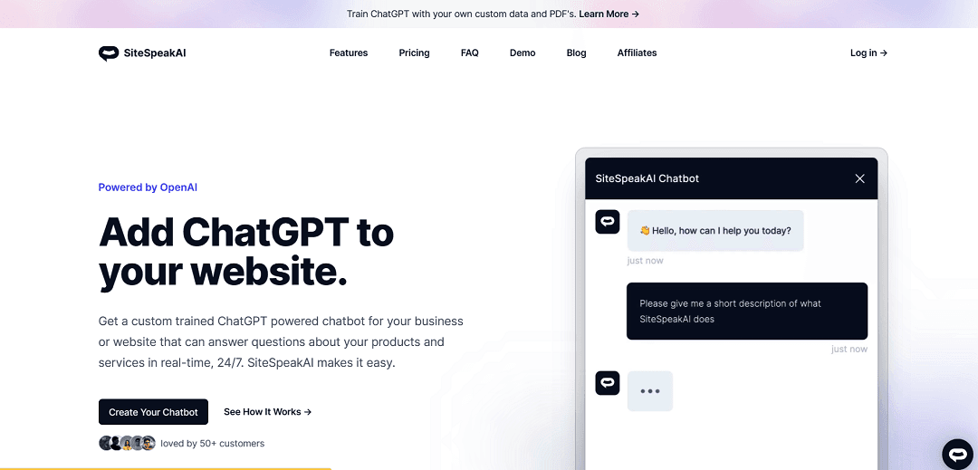 SiteSpeakAI