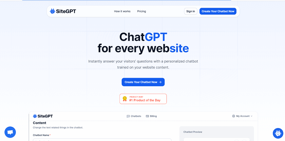 SiteGPT