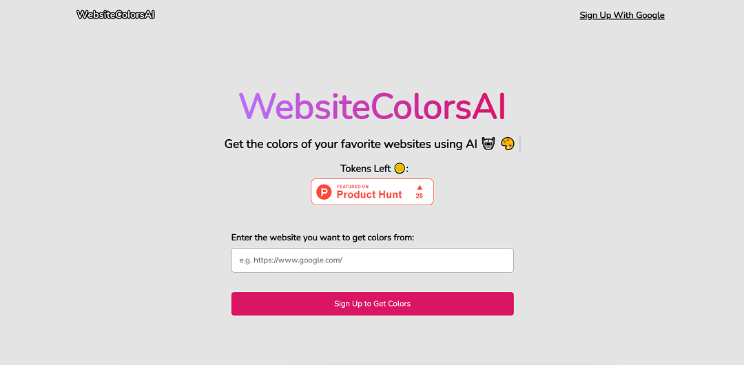 WebsiteColorsAI