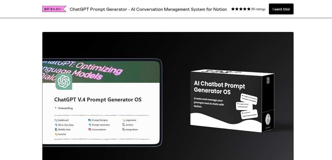ChatGPT Prompt Generator OS
