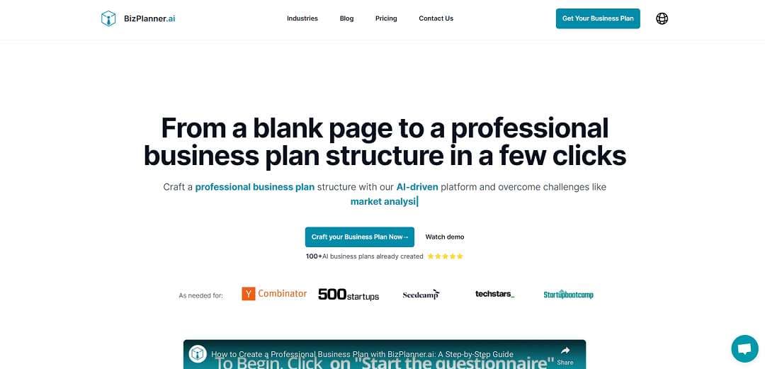 BizPlannerAI